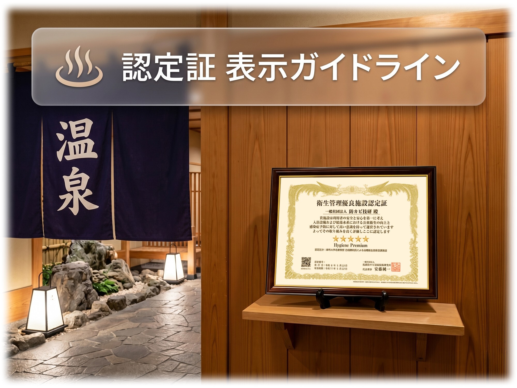 衛生管理優良施設認定制度 表示ガイドライン