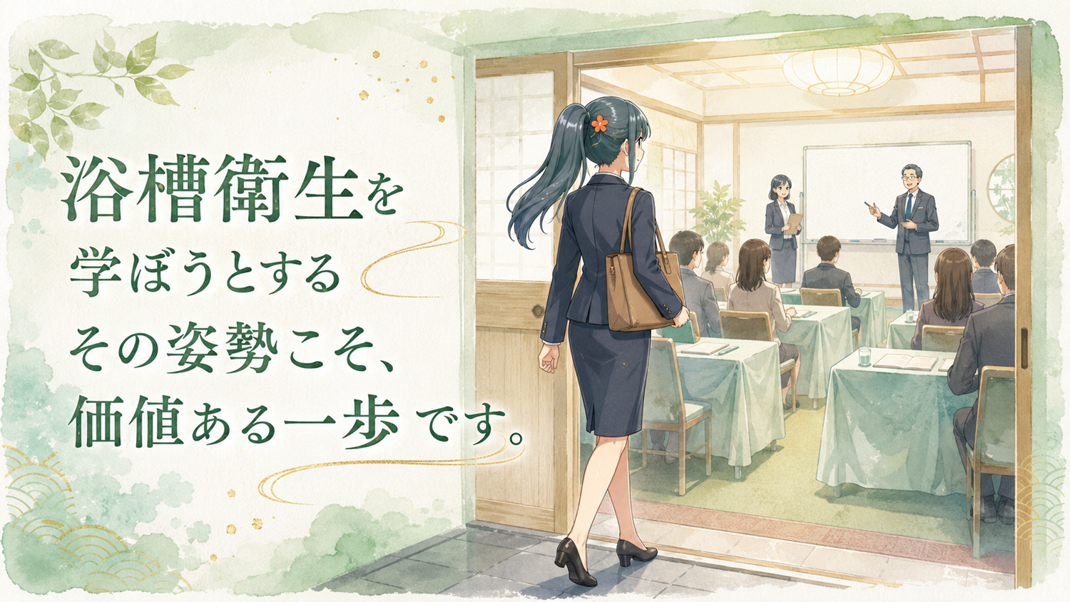 衛生を学び続ける姿勢そのものに価値がある