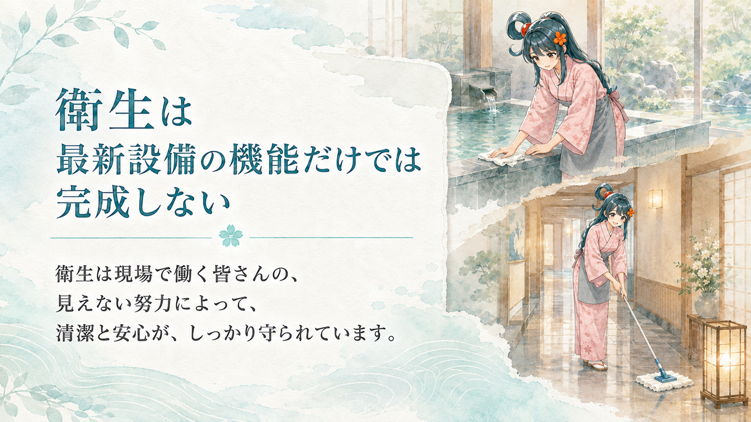 案内人・稀麗ちゃん（着物ver.）